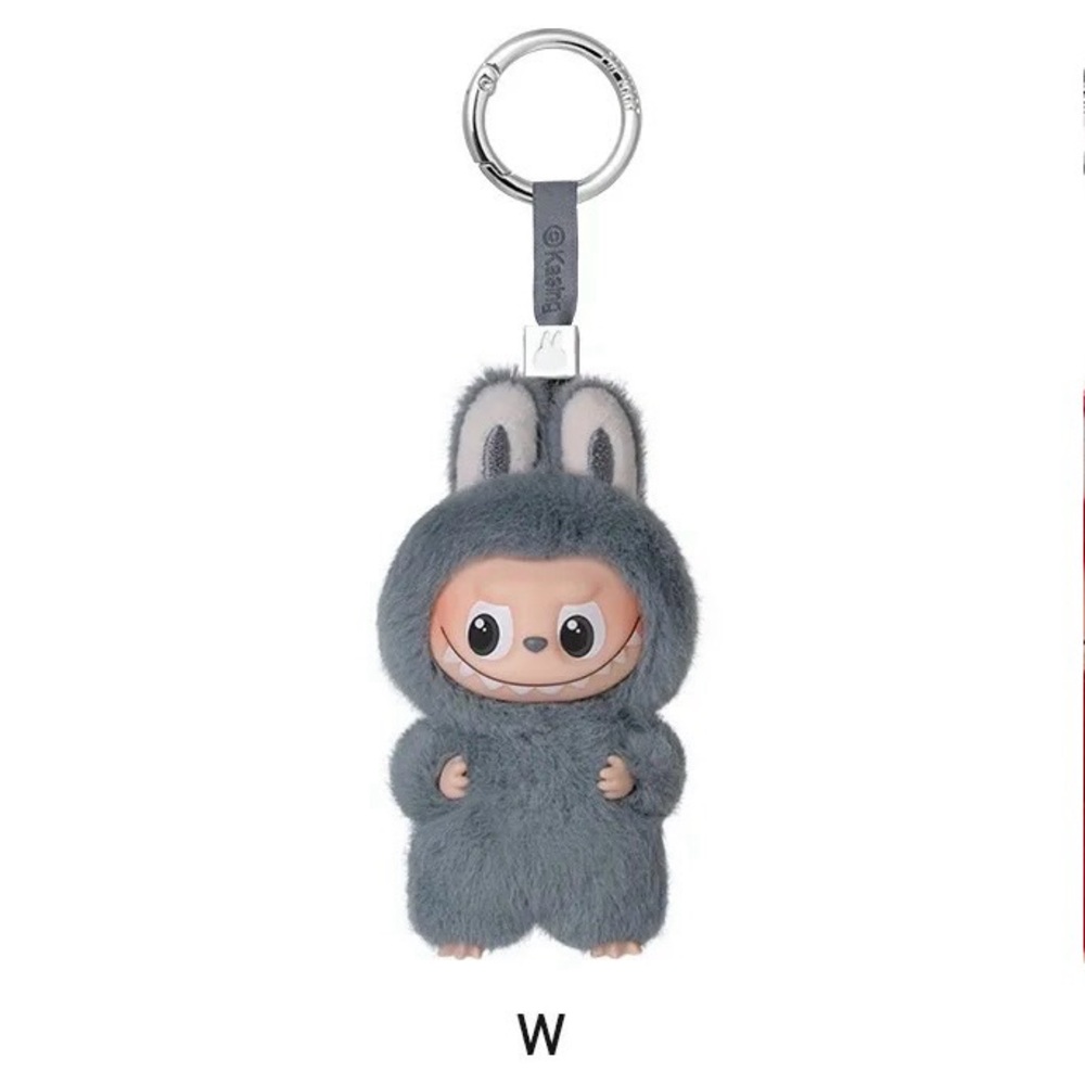 NIB Pin For Love letter “W” Labubu pendant